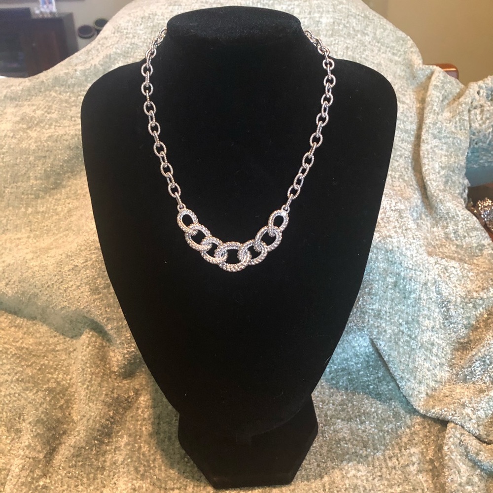 Judith Ripka Sterling Silver Necklace